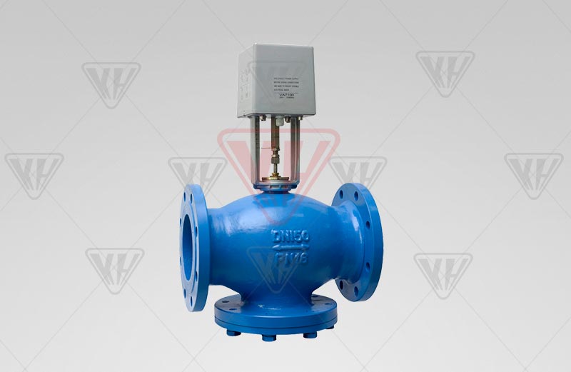 Electric two-way valve